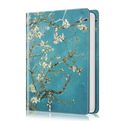 Fintie Premium Vegan Leather Scrapbook Album - 4x6 in, 112 Pockets, Flip-Open Viewing, Photo Organizer, Family Photo Book, Perfect Fit, Home Decor Gift for Birthday, Holidays