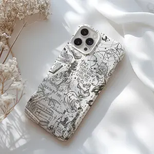 Fantasy Book Phone Case, Book Lover Gift, Dragon Phone Case, Fantasy Reader Phone Case, Fantasy Book Club, Dark Academia Aesthetic, Bookish For Samsung S25 24 23 iPhone 17 16 iphone 15 pro max case 14, iphone 13 cases, 12, 11 Shockproof Cellphone