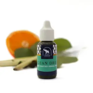 Fresh Henna Paste in Bottle with Applicator Tip. Real, natural and organic henna!