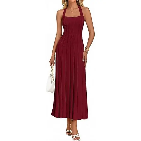 macys bodycon dresses Chic & Cozy: Solid Color Bodycon Sweater Dress with Faux Fur Trim main image 1