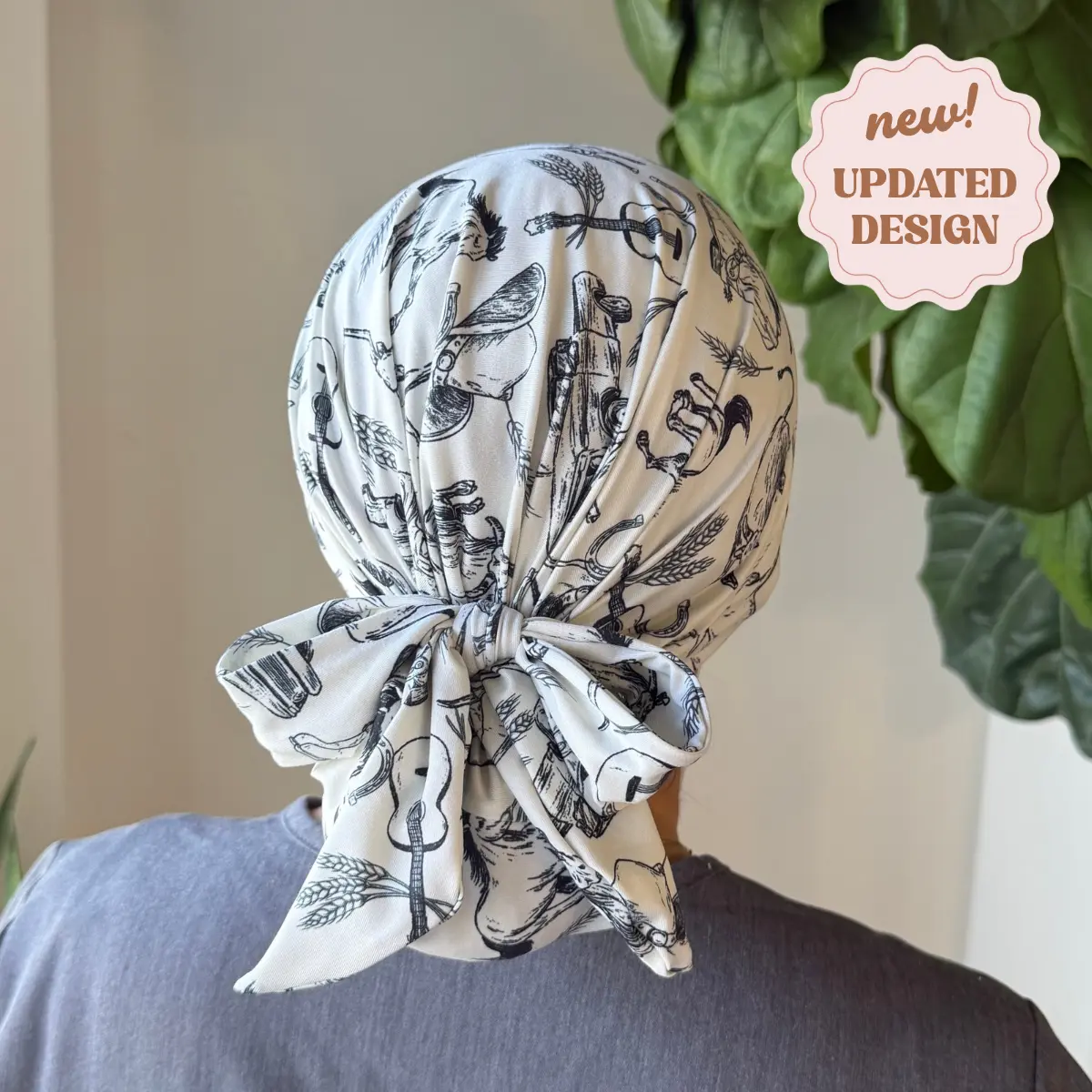 Farm Girl Modern Scrub Cap