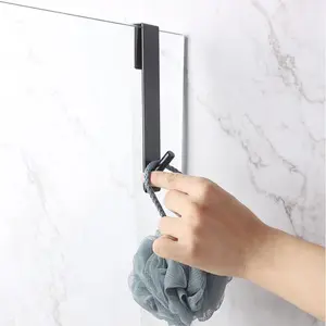 Luxury No-Drill Hook, Seamless Door Back Storage Adhesive Hooks, Bathroom Bedroom Hanging Hooks, Easy-To-Use Wall Mount Hangers, Bathroom Organizing Accessories, Bathroom Organizer Supplies