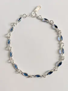 Eternal Blue Bracelet 925 Made in Taxco Mexico
