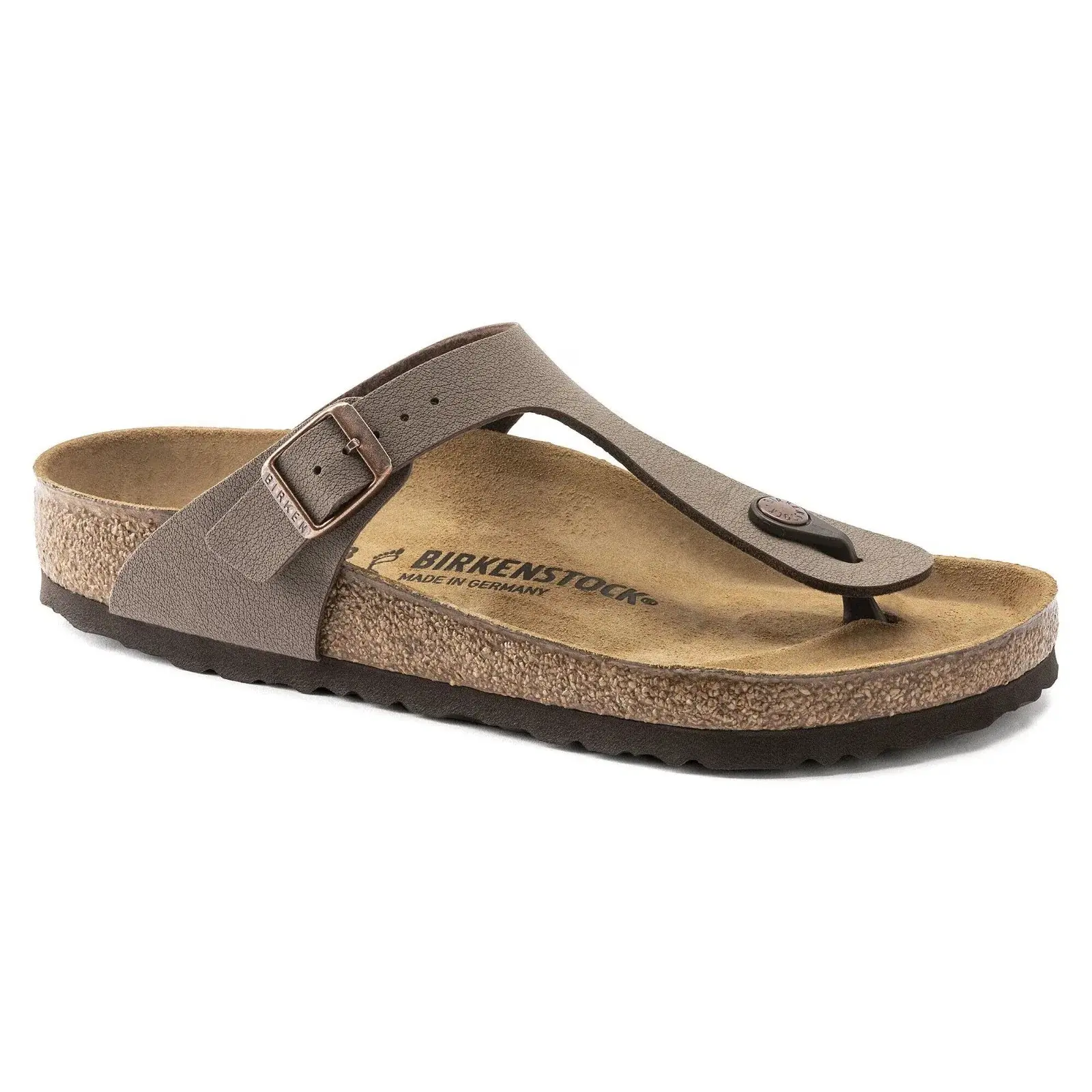Birkenstock Gizeh Toe Post Thong Sandal in Mocha | Women's