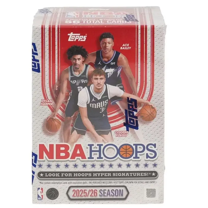 2025/26 Topps Hoops Basketball Blaster Box