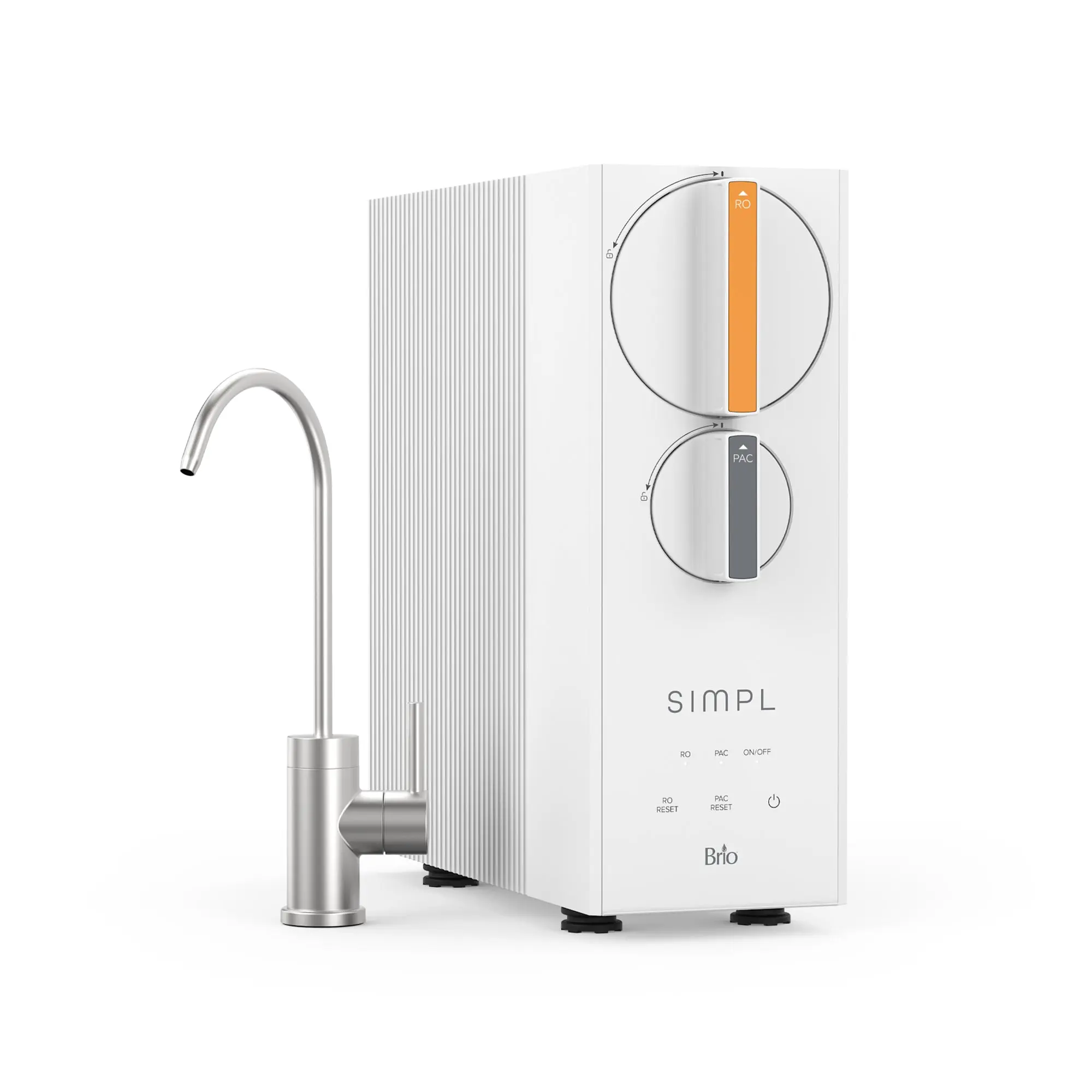 Brio SIMPL Tankless Reverse Osmosis (RO) Undersink Filtration System 600GPD