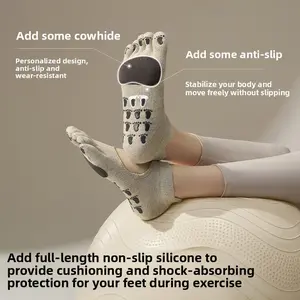 The most high-profile silent show off, new anti-slip experience, leather-soled Pilates, five-toed yoga socks