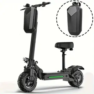 4L Electric Scooter Front Hanging Bag, Waterproof Folding EVA Hard Shell Bag for Xiao Mi Mijia M365 Pro 2 1S Ninebot Electric Scooter, for Carrying Charger and Repair Tools, E-bike Bike Handlebar Bag, Bike Accessories