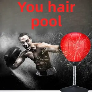 Desktop Boxing Speed Ball Set, Boxing Speed Trainer, Stress Relief Punching Ball, Ideal for Venting Anger, Home Gym Equipment, Fitness Accessory