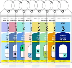 8 Pack Luggage Tags Travel Essentials & Cruise Essentials for NCL, Princess, Carnival, Royal Caribbean & Celebrity Cruise Ships