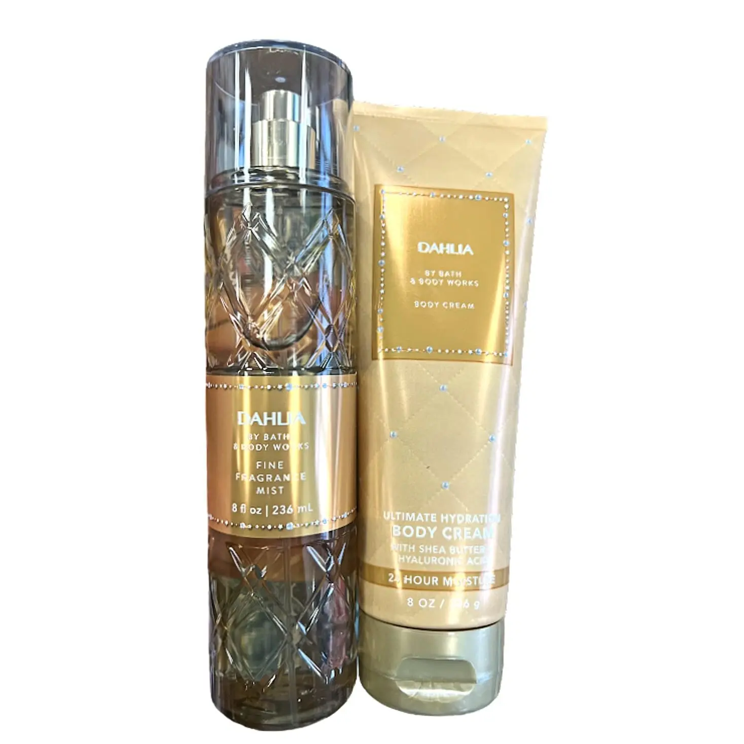 Bath & Body Works Fragrance Gift Sets (Dahlia Mist and Body Cream) Bath & Body Works