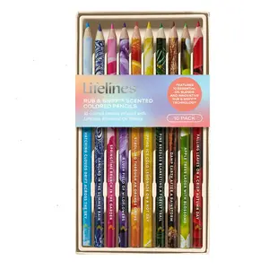 Lifelines Rub & Sniff Scented Color Pencils 10Pack