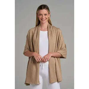 Women's Sanibel Everyday Beach Shawl | Dark Taupe Heather