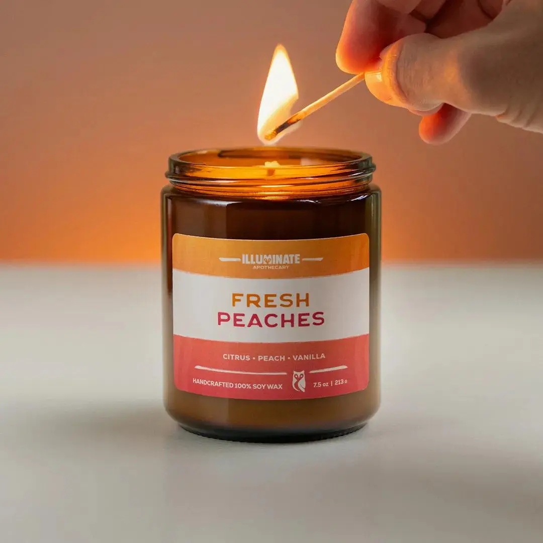 Fresh Peaches Candle