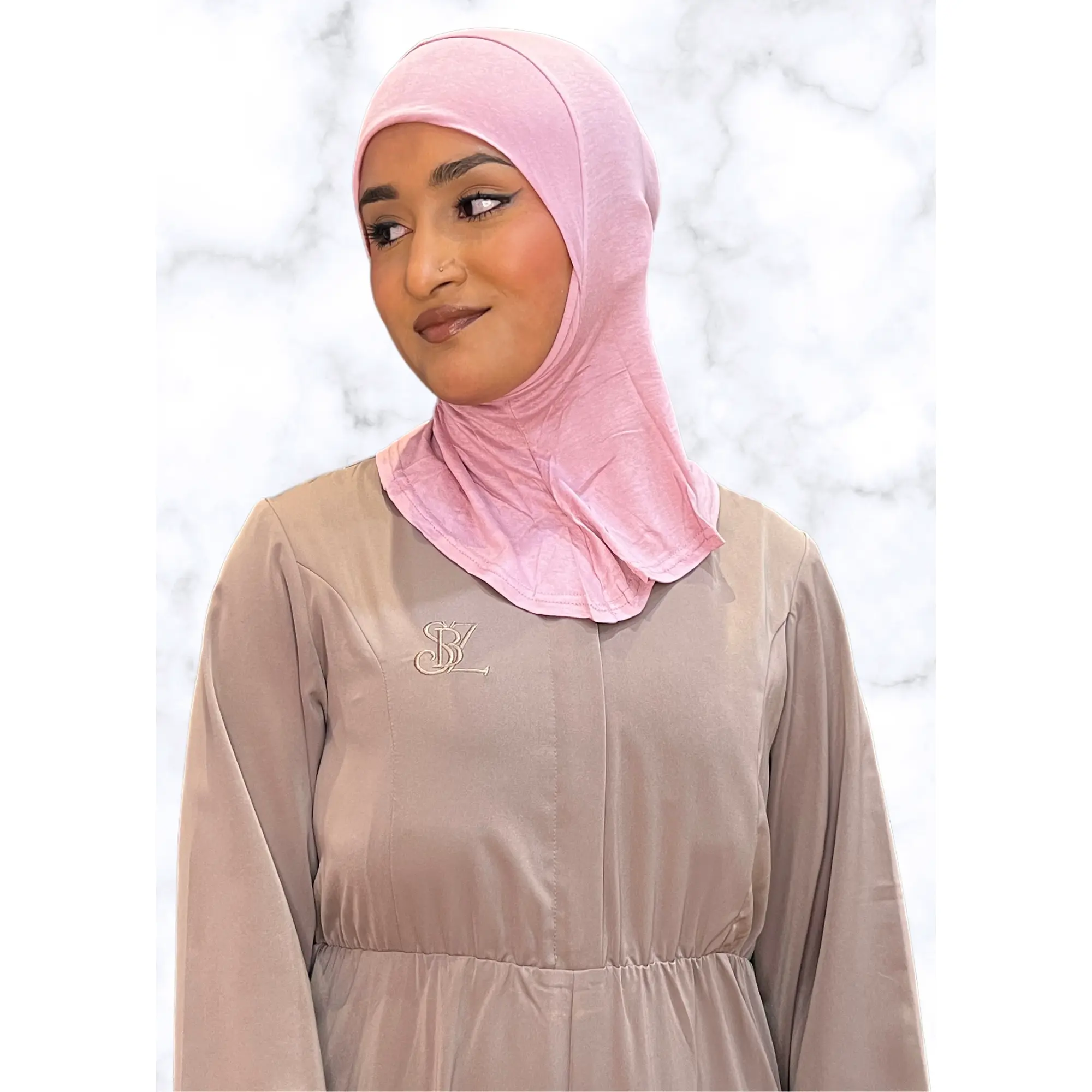 Mauve Jersey Ninja Under Cap - Versatile Design for Various Outfits