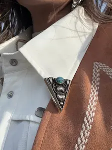 TURQUOISE TRAIL COLLAR TIPS