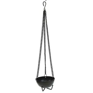 Burner - Hanging Black Cauldron Small 2.75” / 3.1 oz