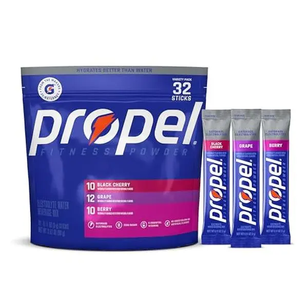 Propel Powder Packets, Grape Variety Pack (Pack of 32)