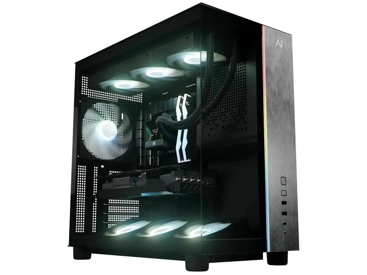 Andromeda Insights V3 Advanced Gaming PC - RTX 5070 12GB GDDR7 | Ryzen 7 7800X3D 4.2 GHz (5.0 GHz Turbo Boost) | 16GB DDR5 6000MHz | 1TB Gen4 SSD | 850W Gold PSU | ARGB Fans | Wi-Fi + BT | Win 11