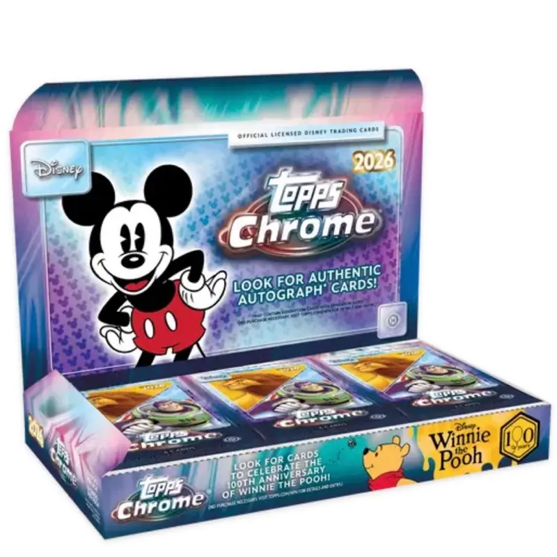 2026 Topps Chrome Disney Hobby Box