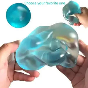 Coconut Oil Squeeze Ball, Stress Relief Sensory Toy, Slow Rise Malt Gel, Unisex Gift for Various Occasions, Perfect Holiday Present