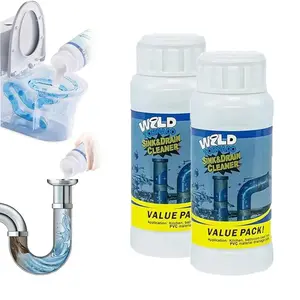Powerful Sink & Drain Cleaner, Fast-Acting Formula Dissolves Tough Blockages & Odor for Kitchen Toilet & Shower. Home Unclogging Tool Essentials