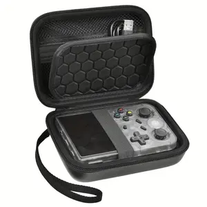Retro Handheld Game Console Storage Case (Case Only), Handheld Game Console Storage Holder Organizer, Android Game Console Carrying Bag Compatible with RG353V/ RG35XX/RG353VS