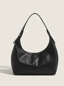 Women's Hobo Shoulder Bag Underarm Clutch Dumpling Style Fall Winter Commuter Versatile Handbag Practical Ladies Purse