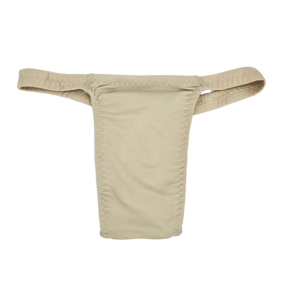 Nude Satin Gaff Panty Tucking Compression Underwear for Transgender Women - Seamless, Soft, Stretchy, Everyday Comfort, Flat Front, Feminine Fit