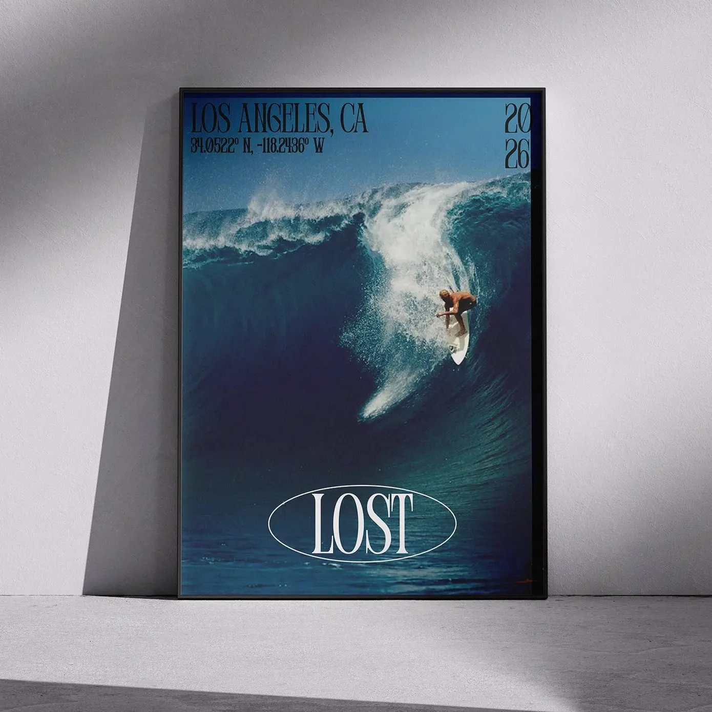 Streetwear Style Surfing Print Poster for Bedroom Dorm Living Room Office