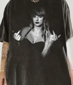 Middle Finger Shirt , ShowGirl Gildan Shirt Shirt,Era Tour Shirt Unisex Gildan T-Shirt for Men & Women,Funny Vintage Style, Tour Concert Album 2025 Gildan Shirt D59