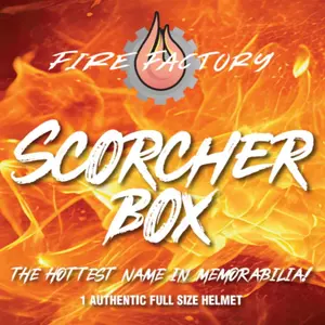 (1) 2026 Fire Factory Scorcher Box Sealed Autographed Helmet Break- PYT