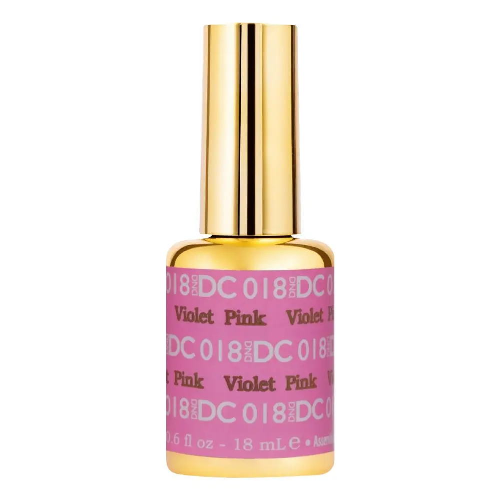 DND DC Gel Polish #018 Violet Pink