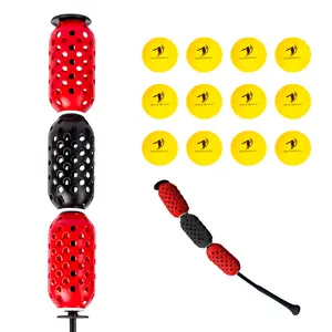 AERO-BAT WITH AERO-BALLS Baseball/Softball Speed Trainer/On-Deck Warm Up Device