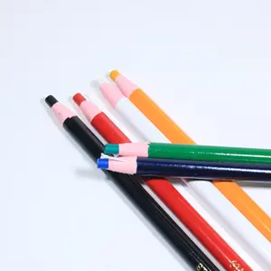 6pcs Tailors Chalk Pencils, Water Soluble Sewing Mark Pencils, Multicolor No-Sharpen Drawing Tools, Fabric Craft Marking Sewing Tool, Crafting Sewing Tools, Sewing Products, Sewing Supplies