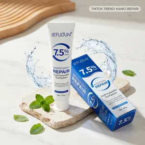 Hydroxyapatite Toothpaste | 7.5% nHAP to Repair Teeth, Reduce Sensitivity & Keep Breath Fresh All Day | Dentist Approved Daily Mint
