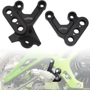 Dirt Bike Footbracket Sur Ron Foot Pegs Bracket CNC Billet Aluminum Foot Rest Bracket for Sur-Ron Light Bee X S