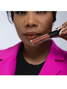 Nanju Long-Wear Matte Liquid Lipstick | Transfer-Proof Nude Brown Lip Stain | Waterproof Smudge-Resistant Formula | 24HR Stay High Pigment Mocha Shade | Non-Drying Velvet Finish Makeup