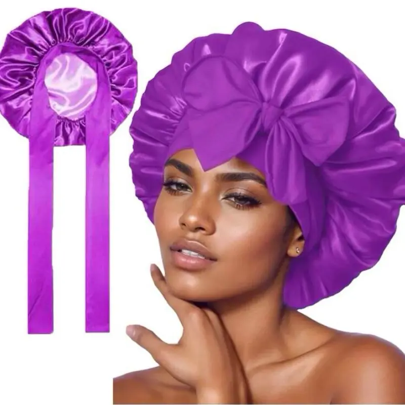 Beautiful dark purple bonnet