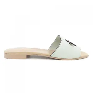 Pre-owned GUCCI Suede Small Leather Goods Interlocking G Sandals