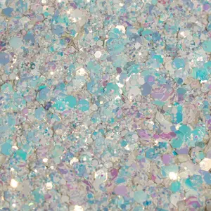 White Unicorn Glitter 1 Tsp - Sparkling White Glitter Product as Described