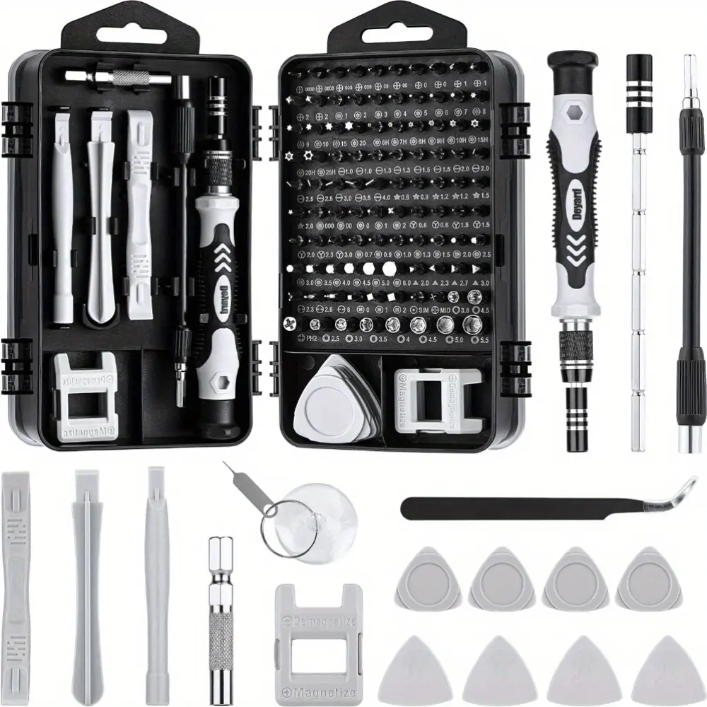 Precision Screwdriver Set, 115 in 1 Screwdriver Sets Screwdriver Bit Sets DIY Repair Tools Kit for iPhone Laptop PC Watch Glasses and Other Electronics, Mini Screwdriver Set with Case