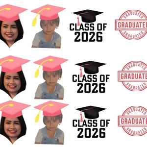Graduation Sticker Personalized for Class of 2026