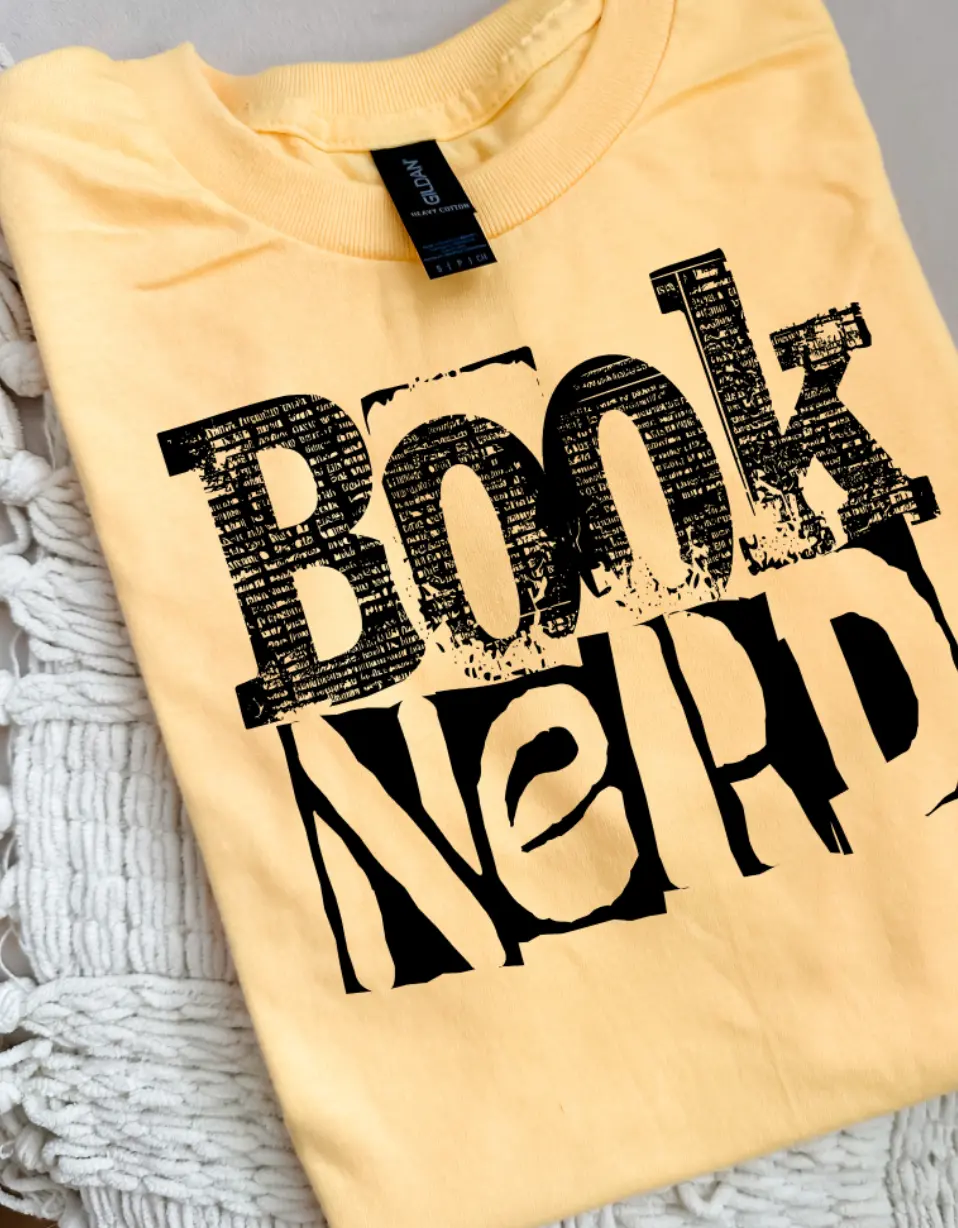 Book Nerd Graphic Top Book Nerd Graphic Top