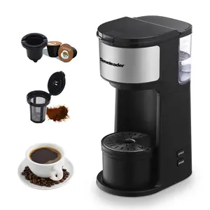 [Huge Offer!] Useful Kcup Coffee Machine, for Instant one K Cup & Ground Coffee, 6 to 12 Oz Brew Sizes, Reusable Mesh Filter