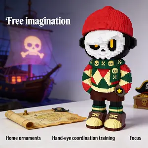 Creative Building Block Model Bricks, 1688pcs Original Authentic, New Design 2026, Perfect Gift, Enhances Hand-Eye Coordination, Home Decor