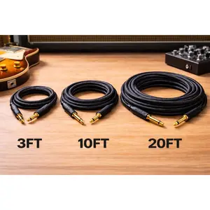 Pro Audio Instrument Cables – Premium Instrument Cables Guitar Cord