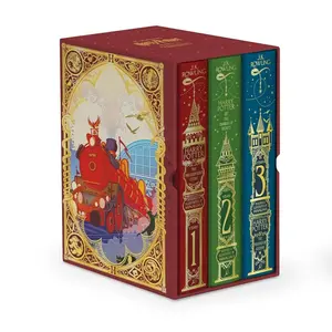Harry Potter Books 1-3 Boxed Set Minalima Edition Interactive Illustrated Edition with 8 Enchanting Elements