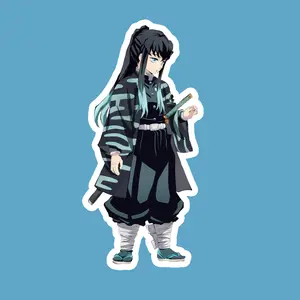 Muichiro Vinyl Sticker