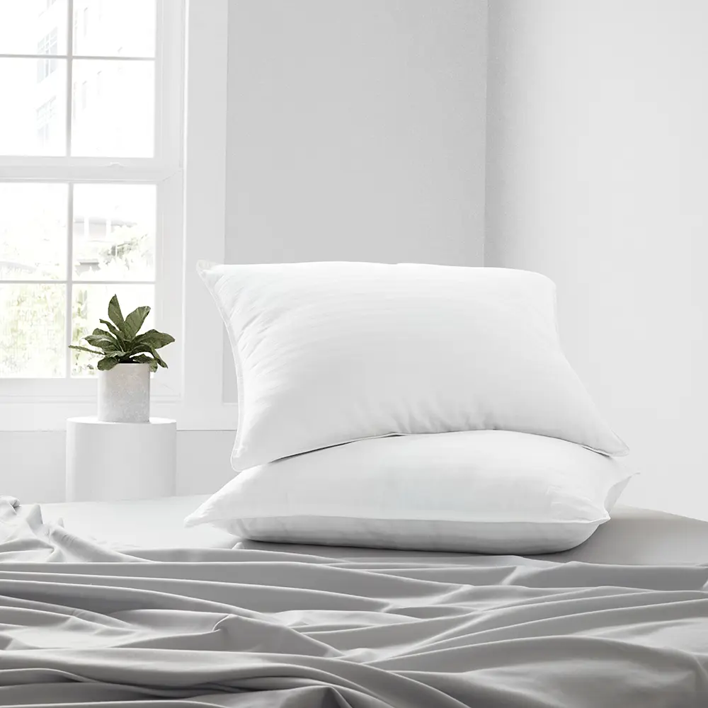 Plush Down-Alternative Gel-Fiber Pillow (2-Pack) Plush Down-Alternative Gel-Fiber Pillow (2-Pack)